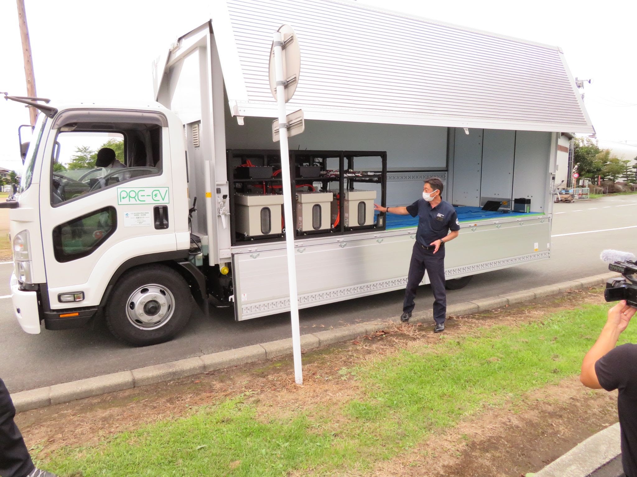 サニックス、小型発電機を開発　大・中型商用車ＥＶ化へ