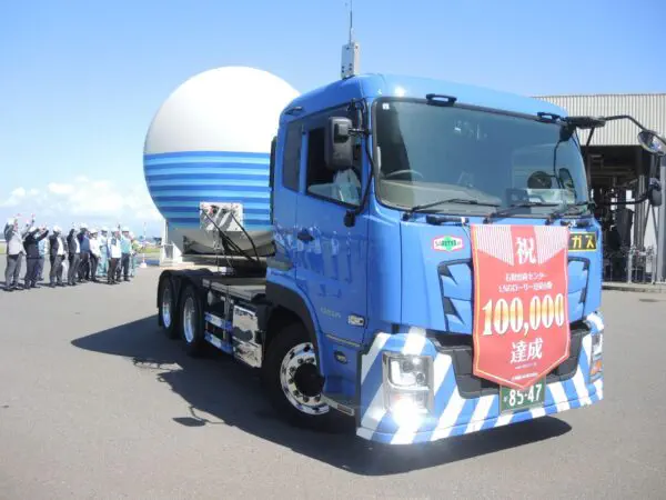 北海道LNG、ローリー出荷で累計10万台　「動くパイプライン」担う